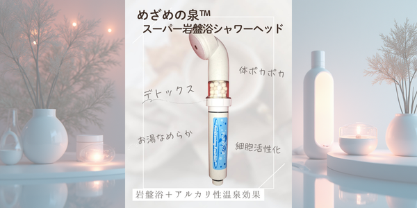 めざめの泉™-デトックス スーパー岩盤浴シャワーヘッド-