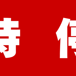 SIGNAVI(サイナビ) 一時停止ラインサイン【赤】2枚セット|フロアシール「SNTS-R」