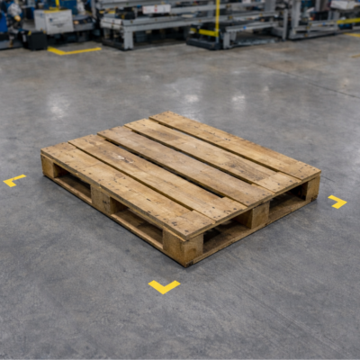 L字フロア位置決めマーク 2枚セット(16ピース)床用 区画整理・定位置管理用 - 画像 (4)